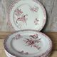 6 assiettes à dessert modèle Fontanges par Sarreguemines