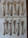 12 oyster forks Christofle, Vendome model