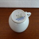 Service café porcelaine Bernardaud Limoges modèle dauphin- B & Cie- 4 pers