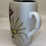 Vintage Spanish Sangria Pitcher Jug with Lobster Decor