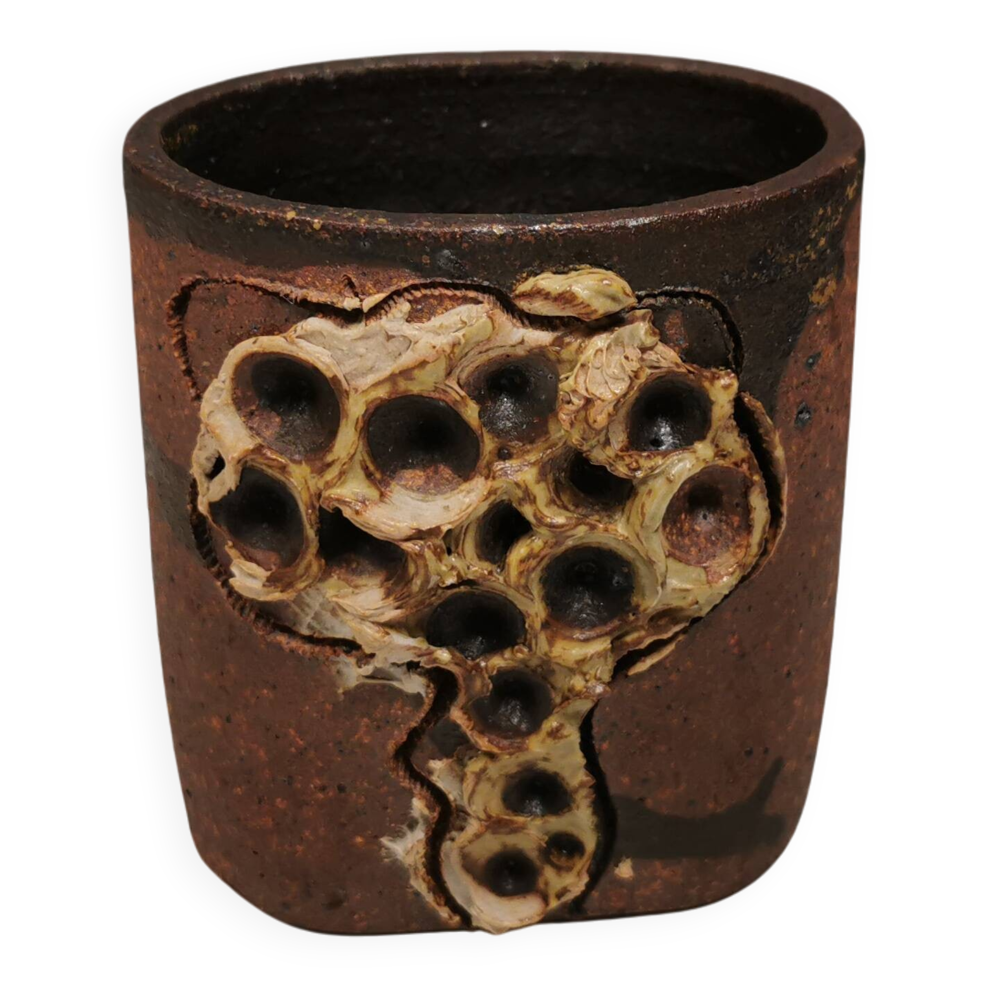 Ceramic vase designed by Bodil Marie Nielsen in the 60s.