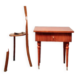 Mahogany bedside table