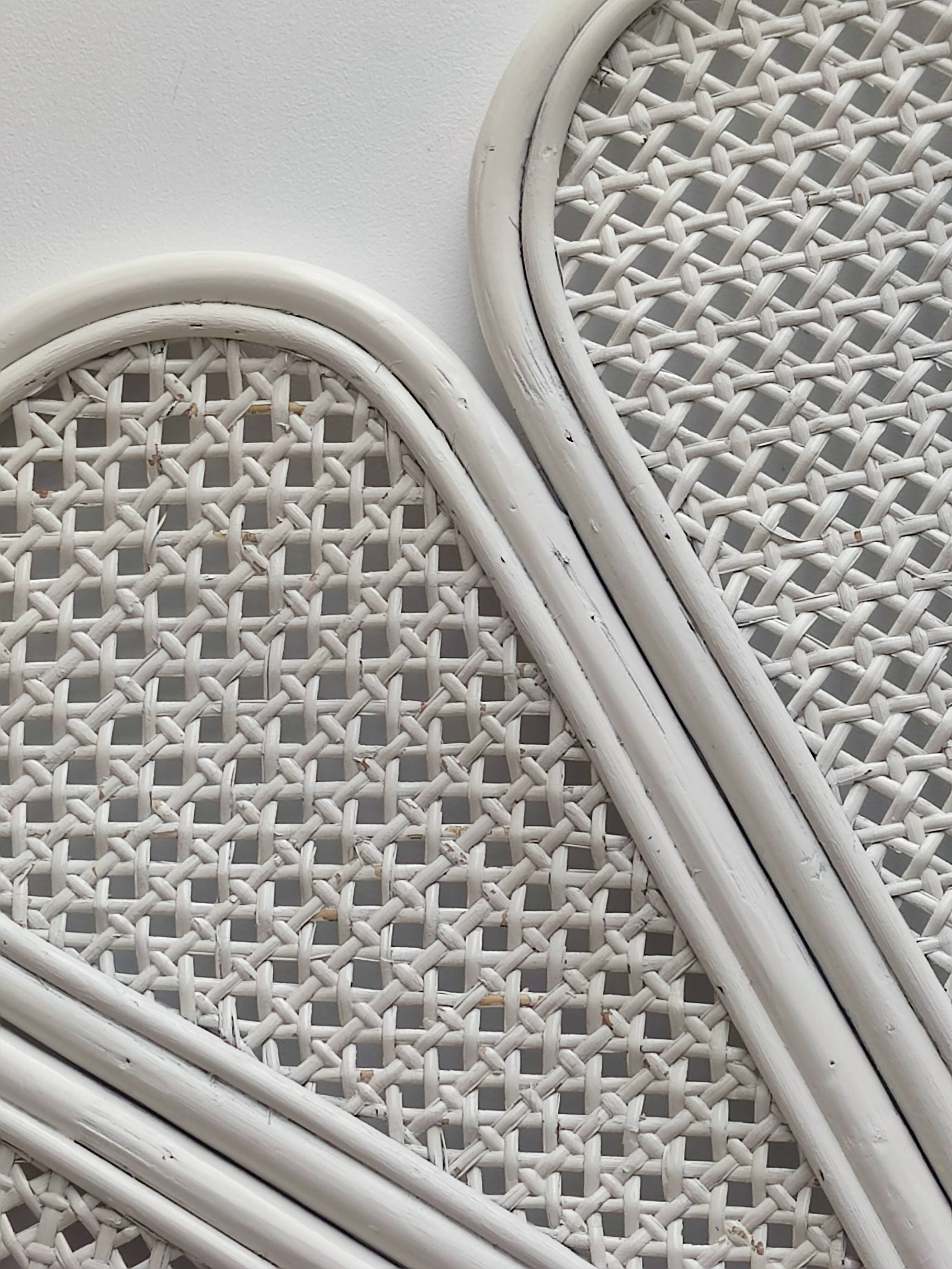 Double canned headboard