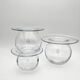 Rare Trio Vases "Saturnus" Nanny Still Riihimäen Lasi 1960