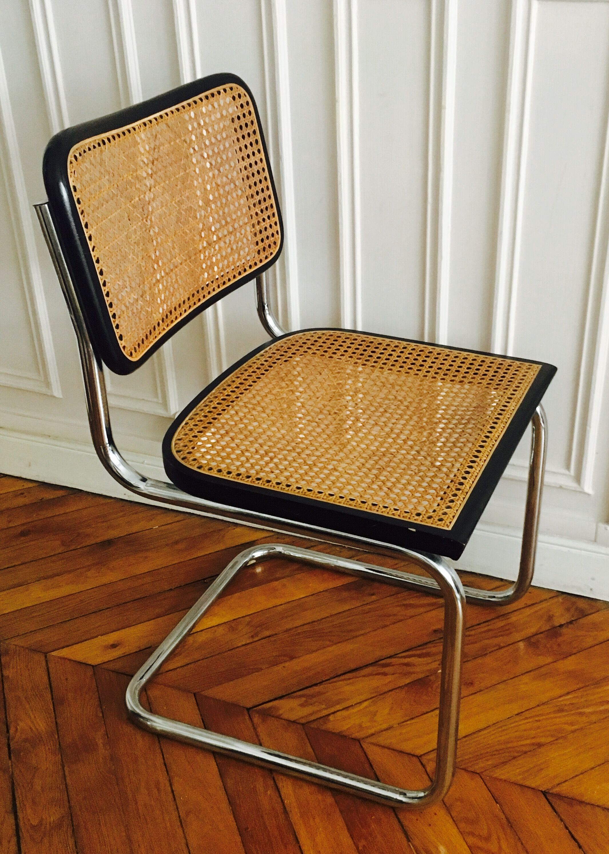 Paire de chaises Cesca B32 Marcel Breuer