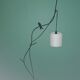 Hirondelle floor lamp by Patrice Gruffaz steel and bronze