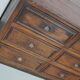 Antique French Oak & Fruitwood Apothecary / Filing Cabinet, Early 20th Century