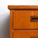 Scandinavian modern antique desk with drawers