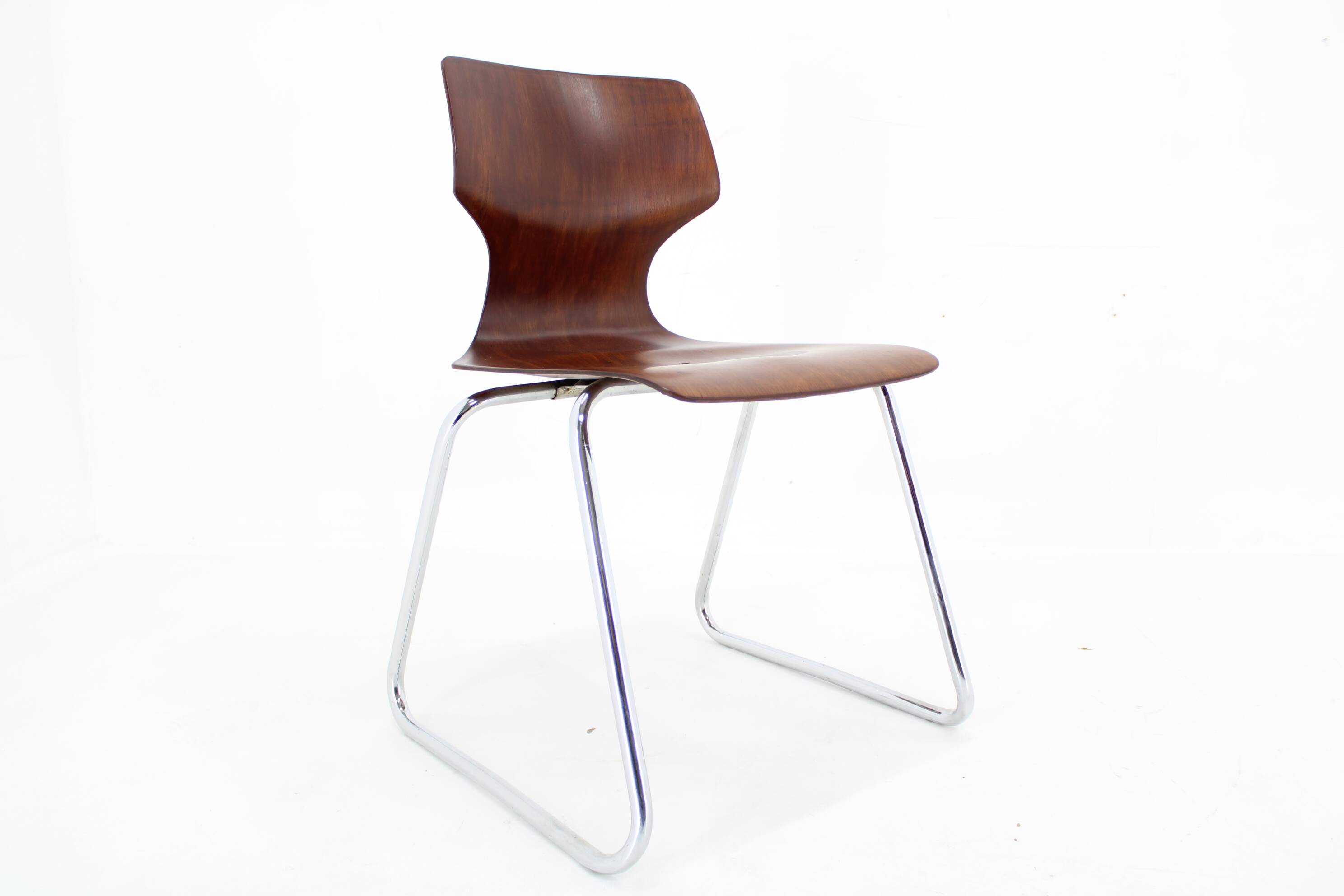 1970s Elmar Flototto Dining or Side Chair, Germany -40 Pieces Available