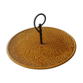 Vintage Gien cheese platter