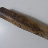 Cuillère en bois beurre art populaire ancien