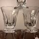 6 Sèvres crystal glasses