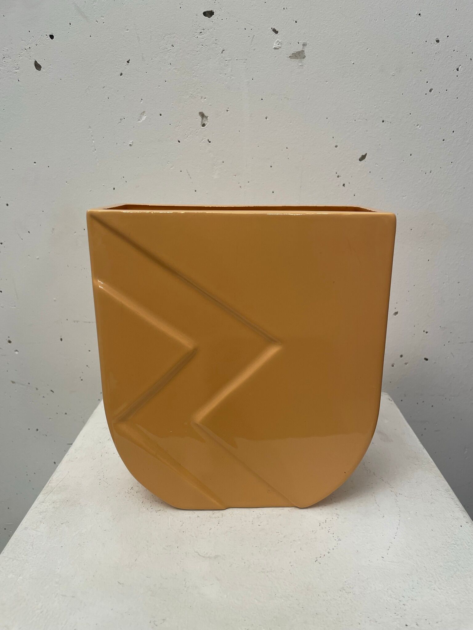 Postmodern ceramic vase 1980