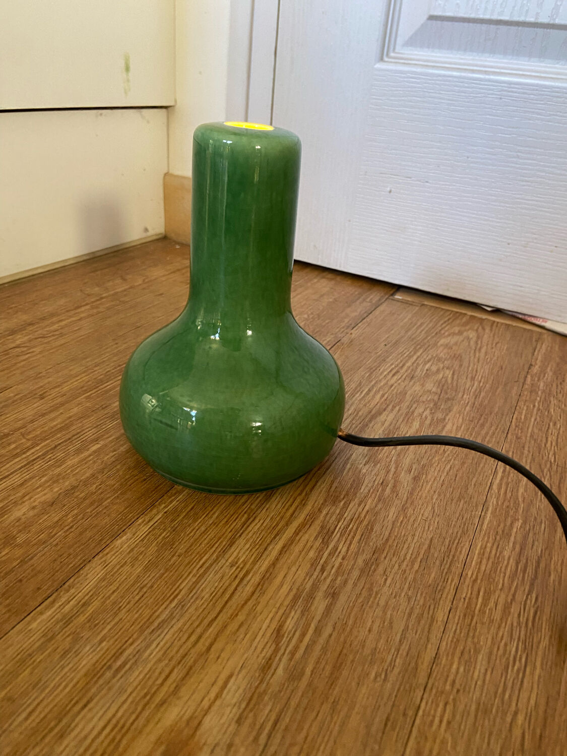 Ceramic lamp west Germany vintage