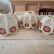 Ensemble de 3 abats-jours vintages