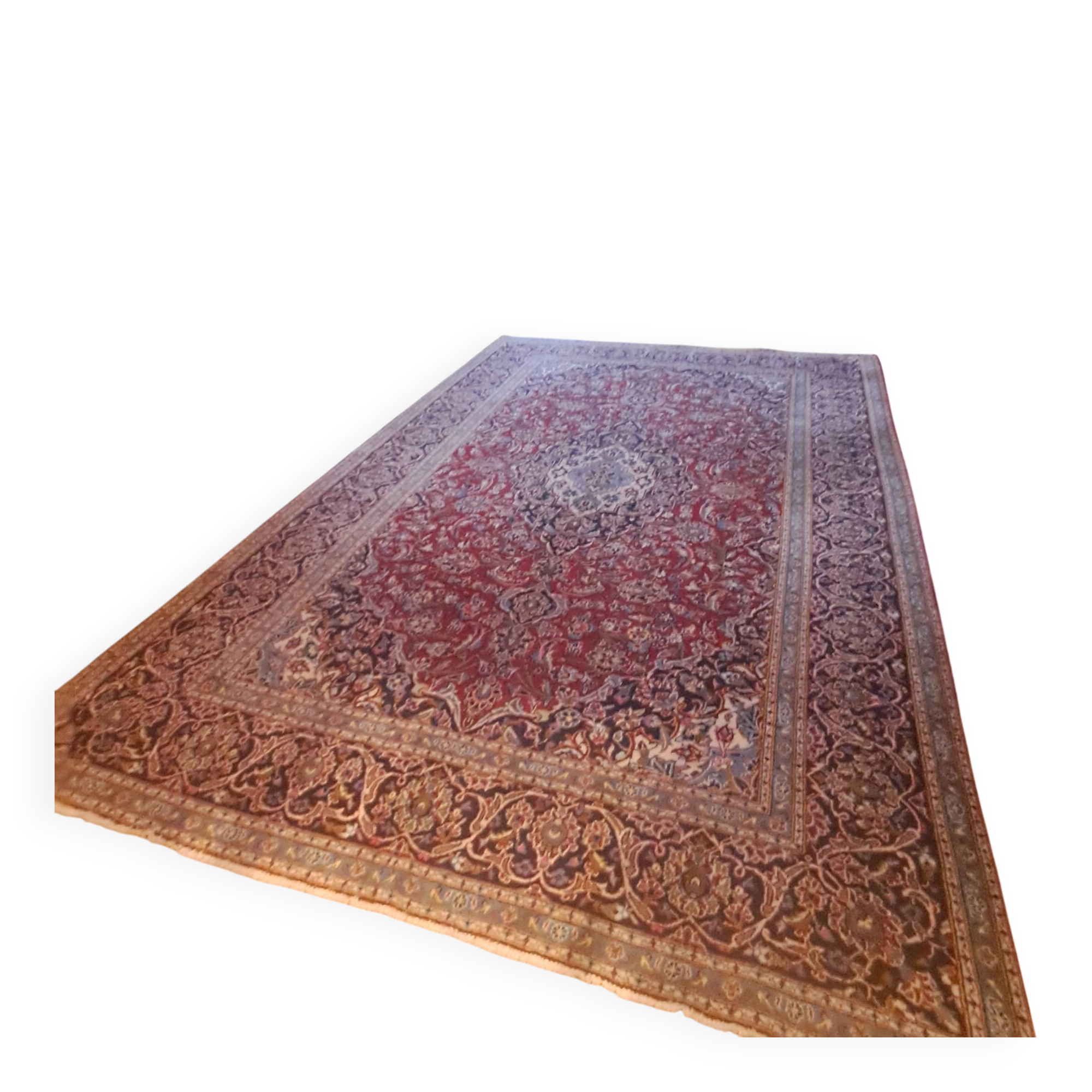 Hand-knotted Persian rug – 3.64 x 2.54 m (Excellent condition)