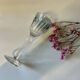 6 antique cut crystal liqueur glasses