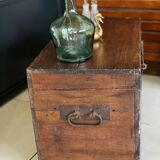 Old vintage wooden chest