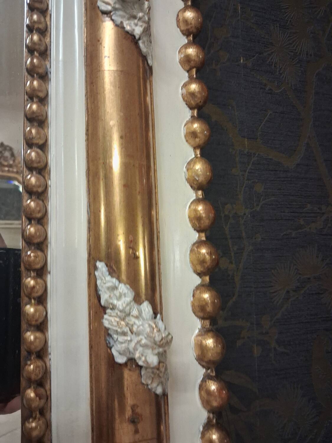 Louis Philippe period mirror, 186 x 145