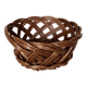 Mini wicker pocket basket
