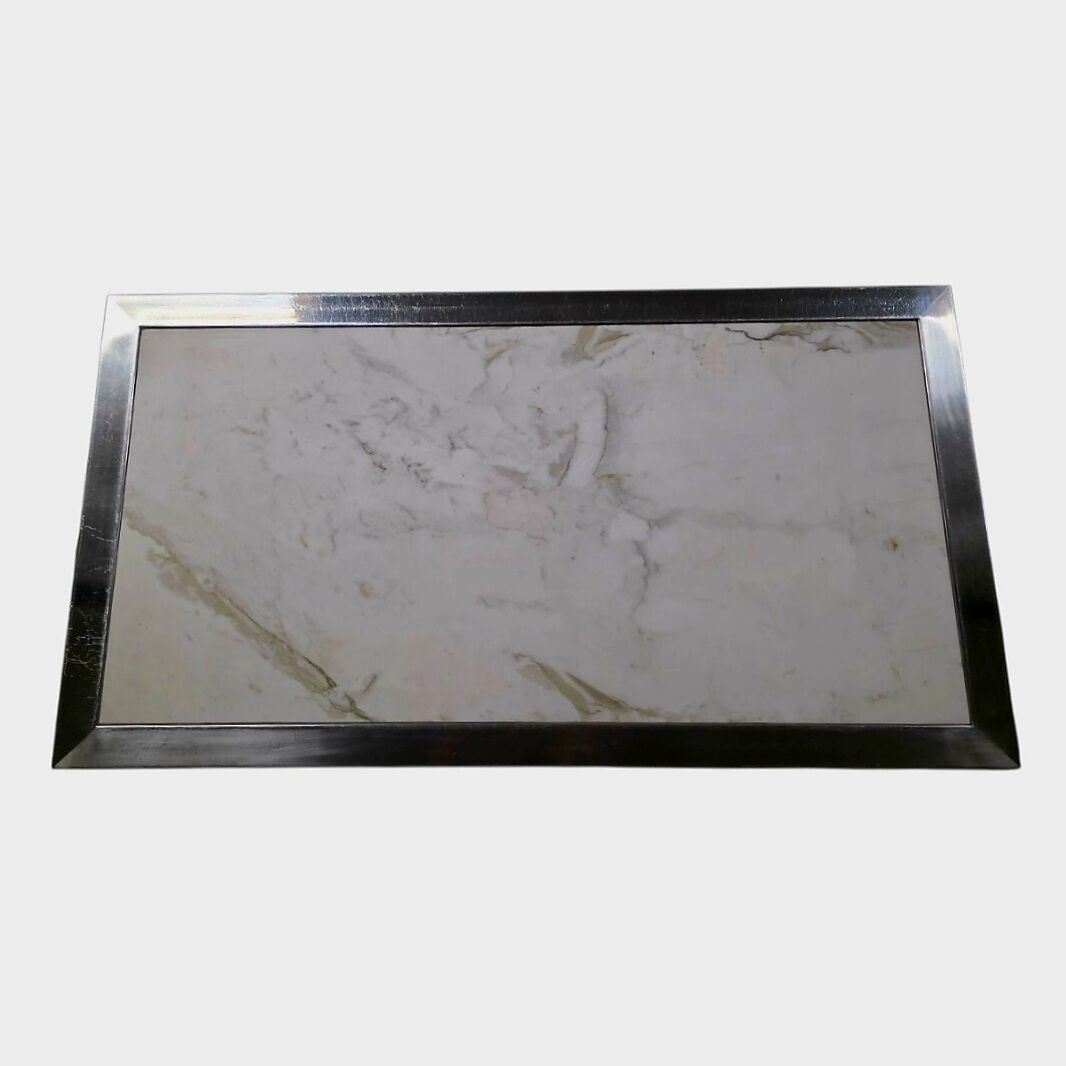 White marble coffee table – Circa 1970