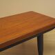 Teak sideboard, low Danish console, 1970s