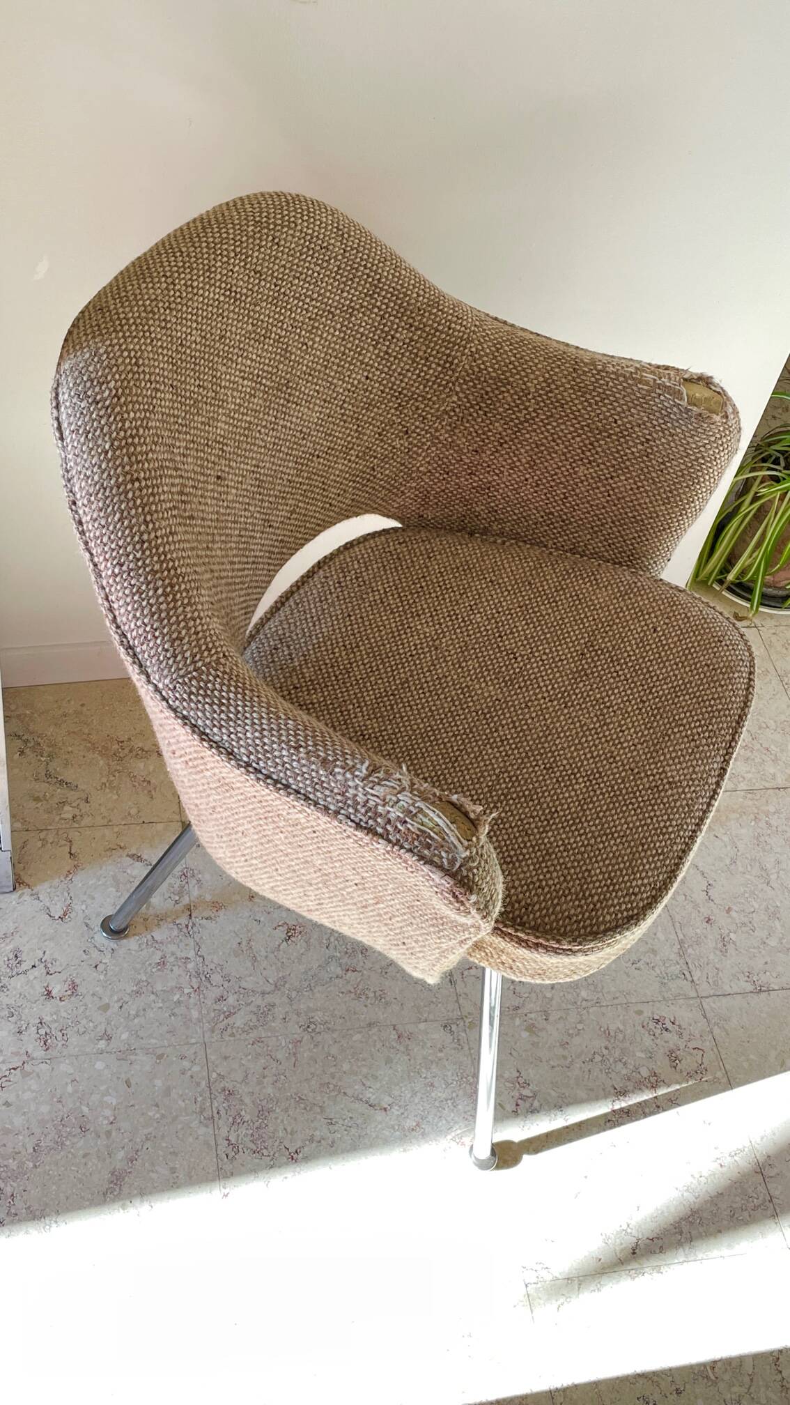 Fauteuil Conférence Eero Saarinen par Knoll années 70