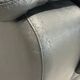 Two-seater black leather sofa — Italian postmodern design