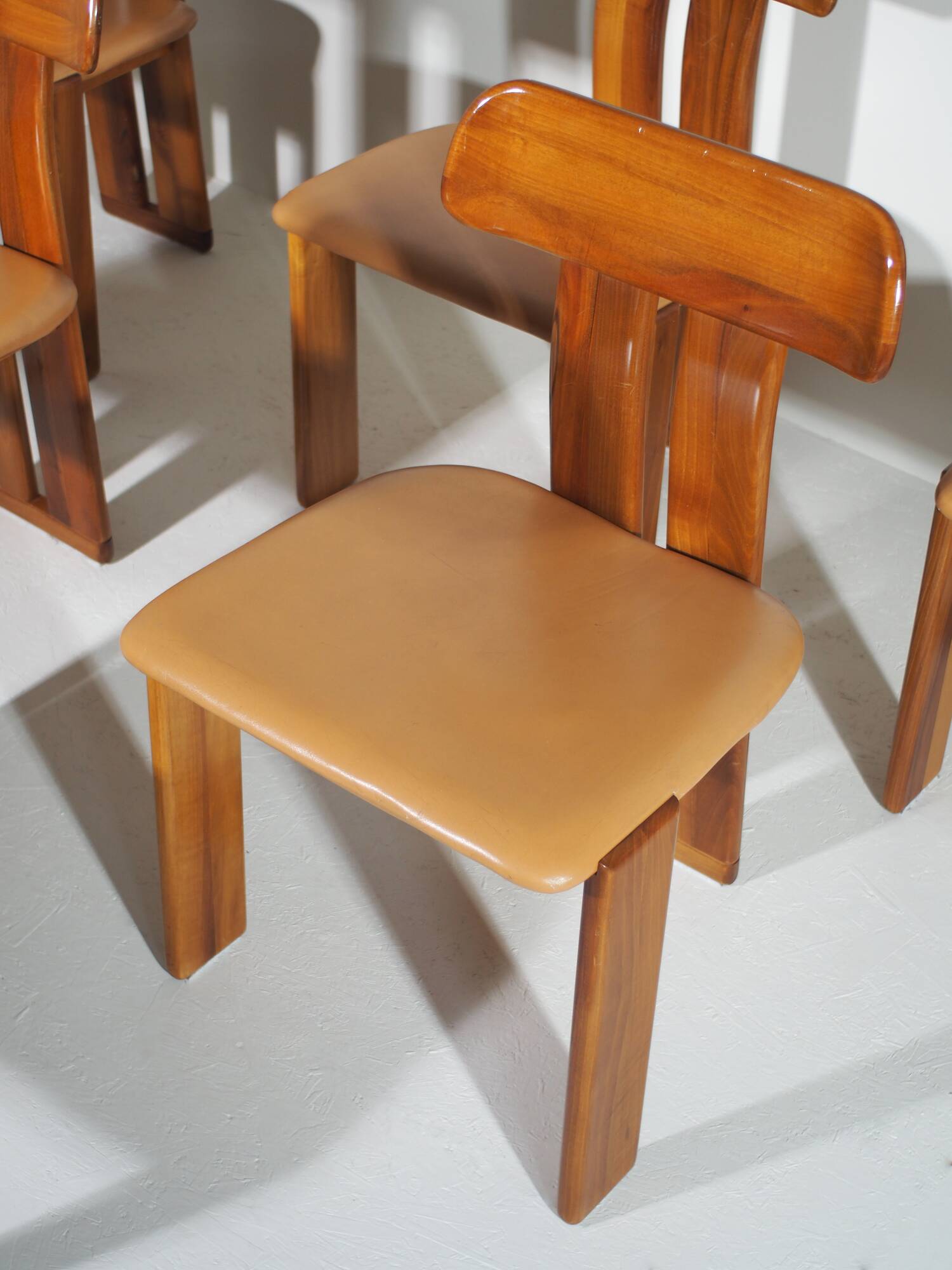 Sapporo chairs by Mario Marenco for Mobil Girgi, Italian