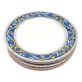 6 soup plates Real stoneware