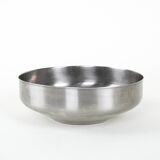 Set of stainless steel bowls, Italian design, 1980s, made in Italy