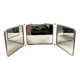 Horizontal triptych mirror