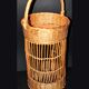 Panier bar vintage en osier