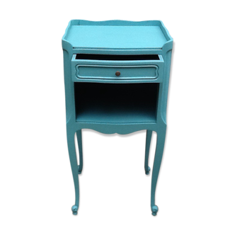 Blue bedside
