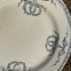 Set of 8 mismatched iron earth flat plates