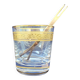 Ice bucket, crystal and gilding, Baccarat