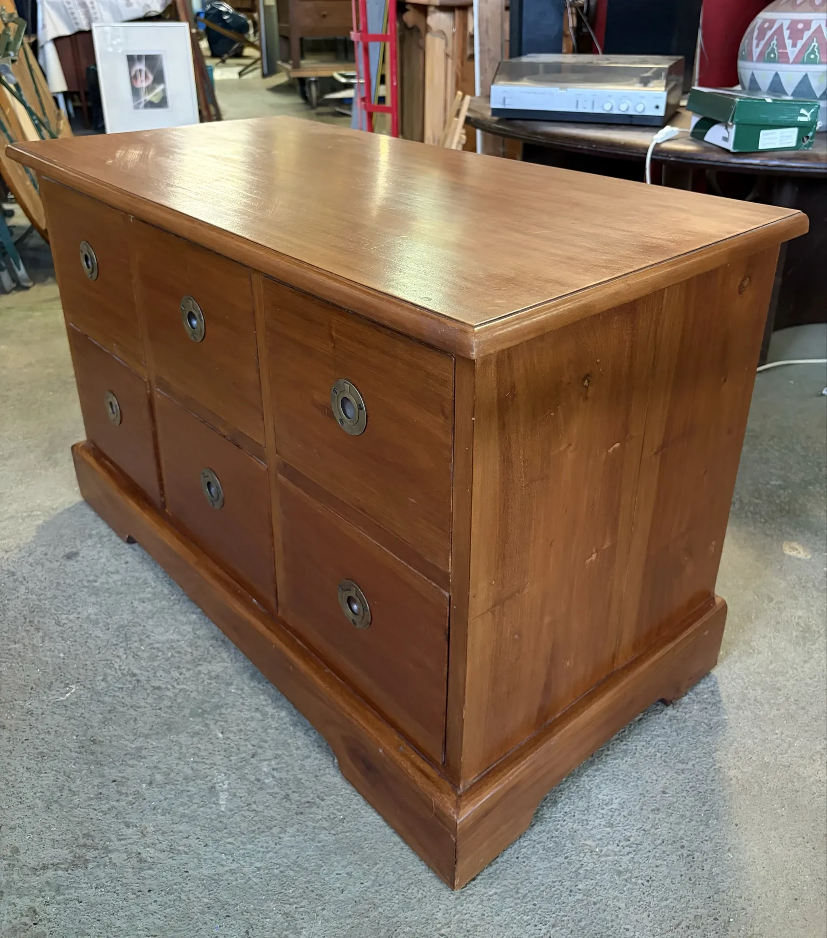 Wooden storage furniture