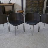 Set of 4 chairs by Sandra Kregnert