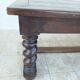 Louis XIII walnut table from the 19th century.