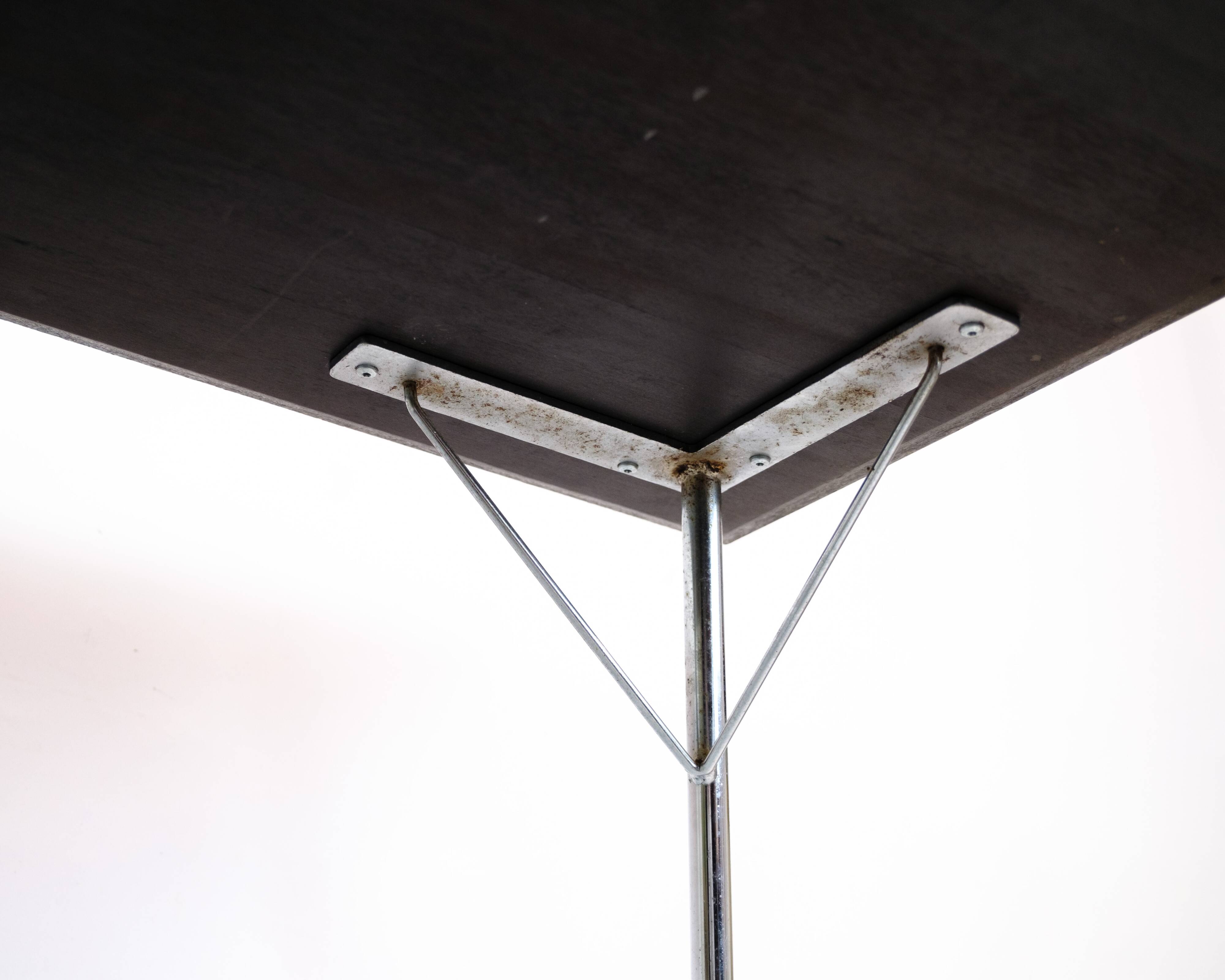 Dining Table/ Cafe Table Made In Rosewood By Arne Jacobsen From 1960s