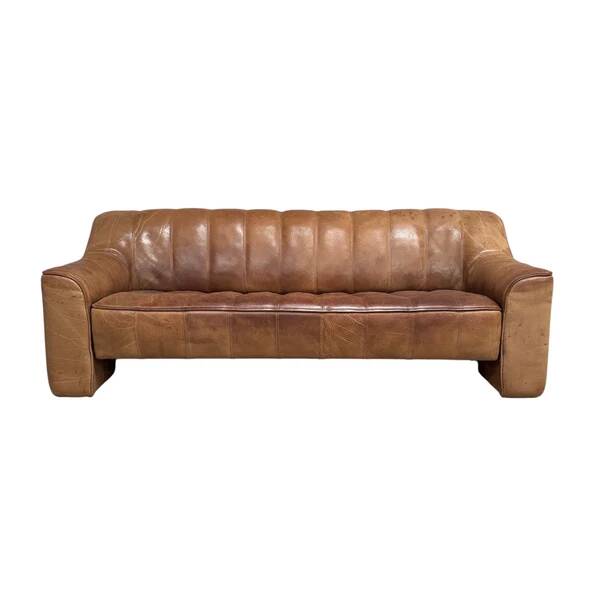 Vintage De Sede DS44 3 seat sofa, 1970s