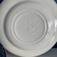 Service de 4 assiettes à dessert vintage porcelaine anglaise bleu décor cha