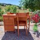 Desk with curtain binder
