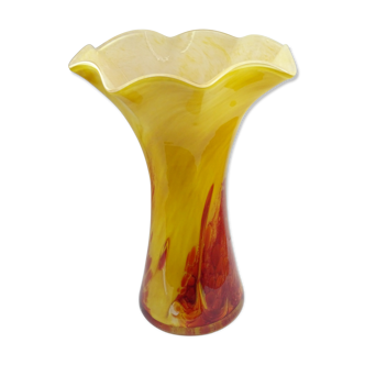 Murano tulip vase or corolla