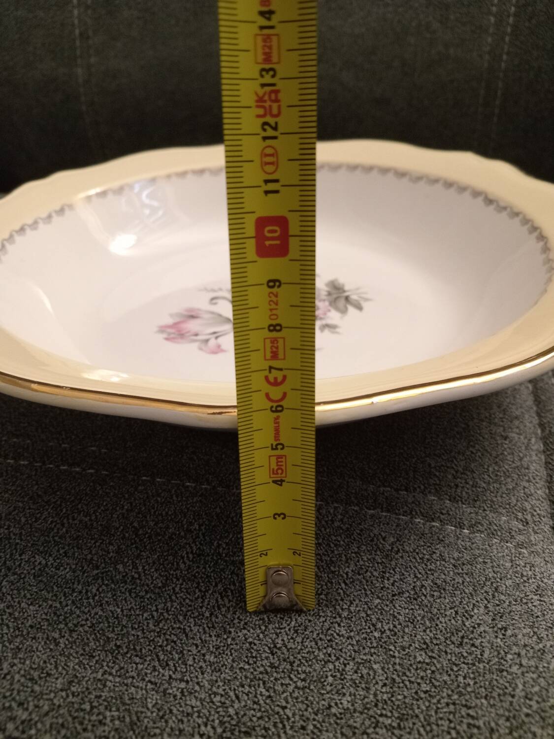 Grand plat creux L Amandinoise vintage