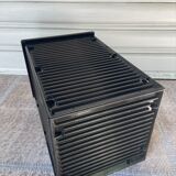 Ensemble de bureau cendrier sistema 45 et pots à crayons, Ettore Sottsass