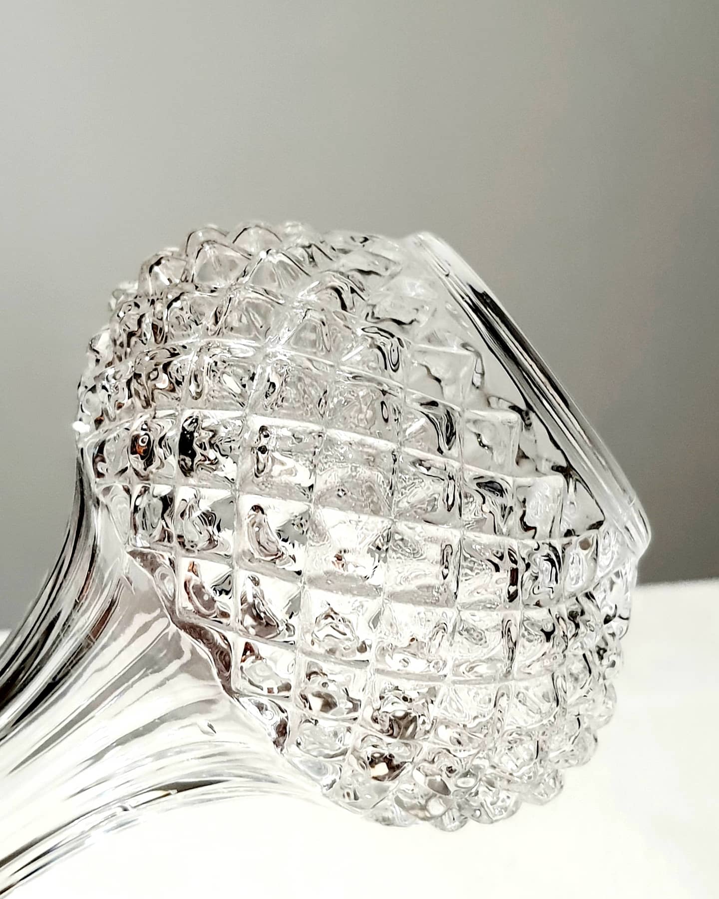 Vintage Pompadour model arques crystal carafe