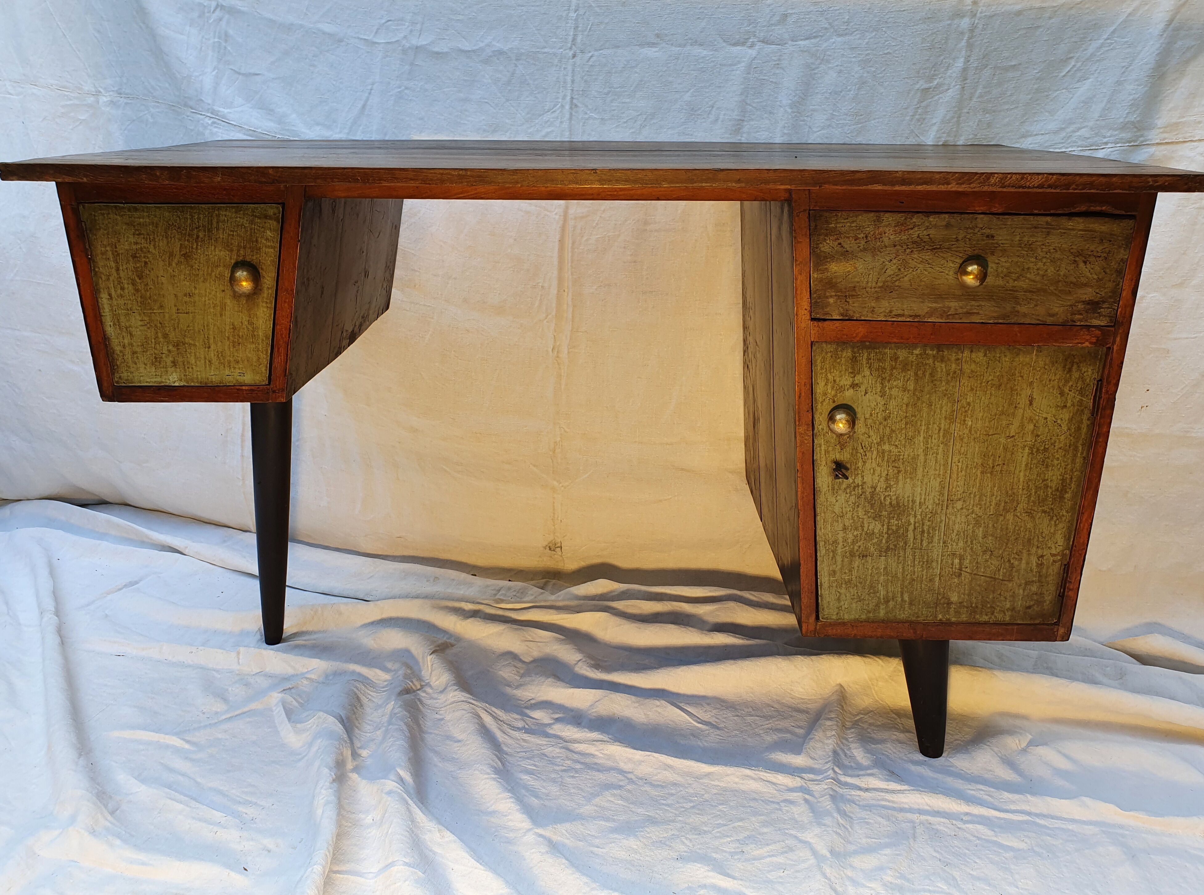 Dutch 1950 teak office