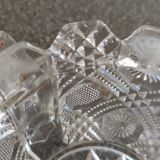 Bohemian crystal saucière
