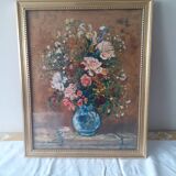 Bouquet of flowers painting by Serge Belloni